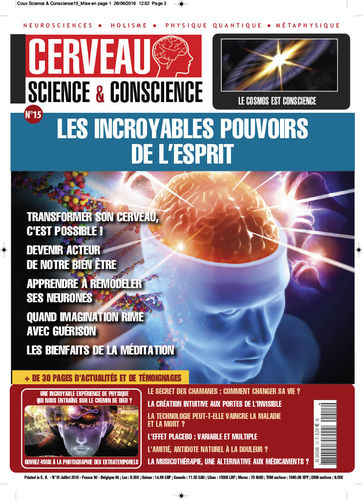 Cerveau Science & Conscience #15